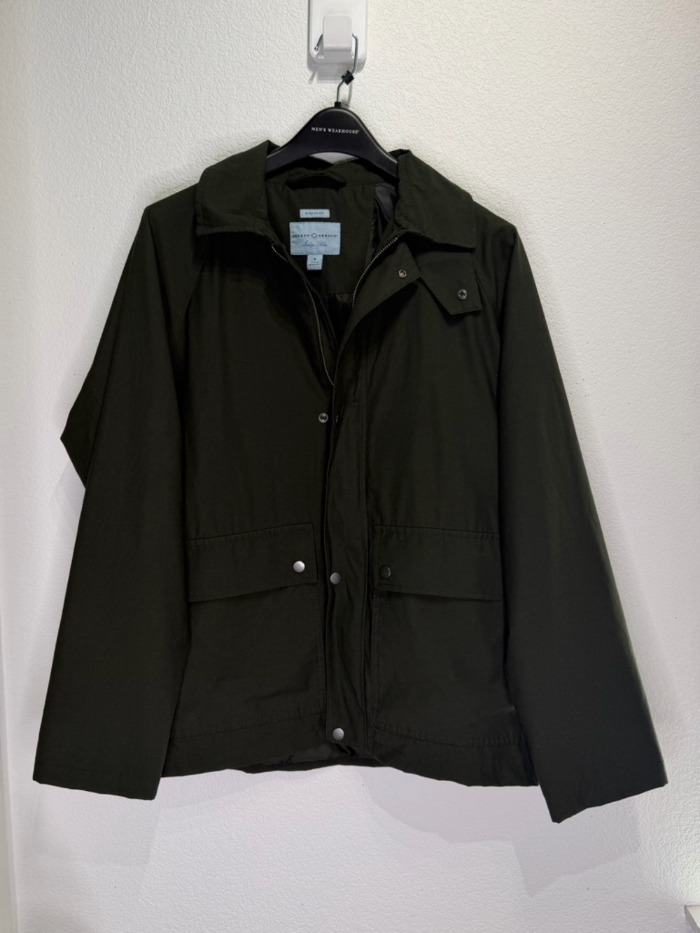 Joseph Abboud Olive Green Utility Jacket